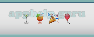 Emoji Pop: Level 9 Emojis Martini, Cocktail, Streamers, Balloon Answer