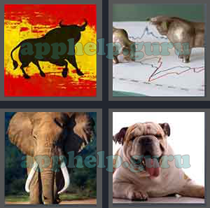 4 Pics 1 Word: Level 2201 to 2300: 4 Letters Picture 2223 Answer