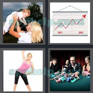 4 Pics 1 Word: Level 3101 to 3200: 5 Letters Picture 3187 Answer