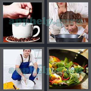 4 Pics 1 Word: Level 3201 to 3300: 4 Letters Picture 3208 Answer