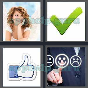 4 Pics 1 Word: Level 3201 to 3300: 4 Letters Picture 3215 Answer