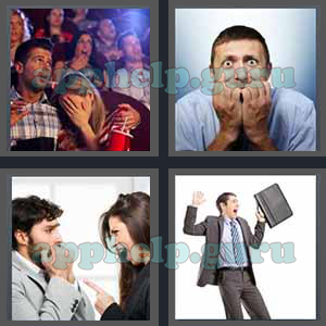 4 Pics 1 Word: Level 3201 to 3300: 4 Letters Picture 3278 Answer