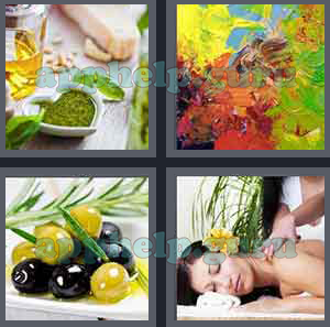 4 Pics 1 Word: Level 1 to 100: 3 Letters Picture 52 Answer