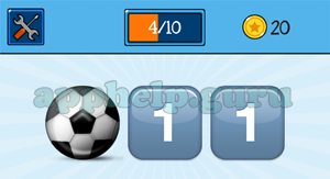 EmojiNation: Emojis Soccer Ball, 1, 1 Answer