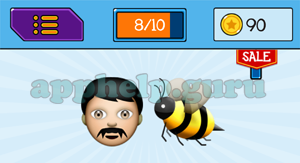 EmojiNation: Emojis Man, Bee Answer