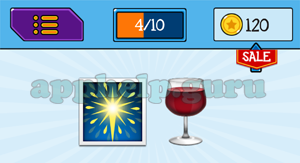 EmojiNation: Emojis Star, Wine Answer