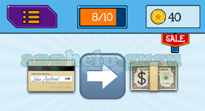EmojiNation: Emojis Card, Arrow, Money Answer