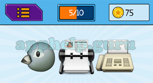 EmojiNation: Emojis Bird, Cards, Fax Answer