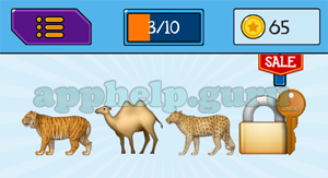 EmojiNation: Emojis Tiger, Camel, Cheetah, Lock and Key Answer