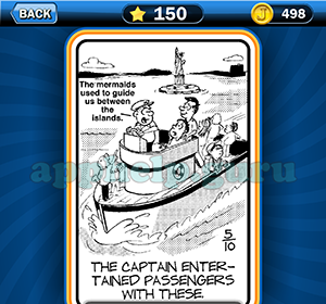 Just Jumble: Level 150 The captain entertained passengers with these Answer