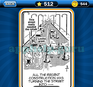 Just Jumble: Level 512 All the recent construction was turning the street into Answer