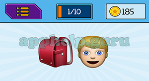 EmojiNation: Emojis Backpack, Boy Answer