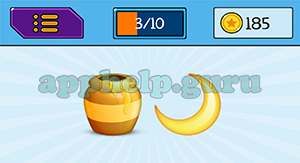EmojiNation: Emojis Honey Pot, Moon Answer