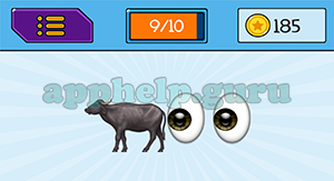 EmojiNation: Emojis Bull, Eyes Answer