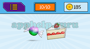 EmojiNation: Emojis Candy, Cake Answer