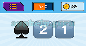 EmojiNation: Emojis Spade, Two, One Answer
