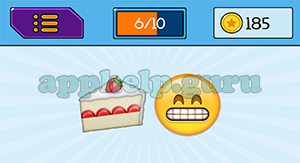 EmojiNation: Emojis Cake, Emoji Baring Teeth Answer