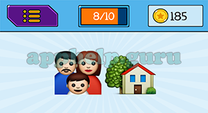 EmojiNation: Emojis Family, House Answer