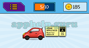 EmojiNation: Emojis Car, Ticket Answer
