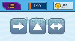 EmojiNation: Emojis Right Arrow, Triangle, Arrows Answer