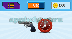 EmojiNation: Emojis Gun, Clock Answer