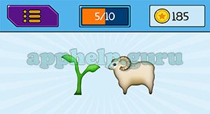 EmojiNation: Emojis Plant, Sheep Answer