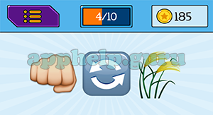 EmojiNation: Emojis Fist, Repeat, Grass Answer