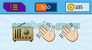 EmojiNation: Emojis Radio, Hand, Hand Answer