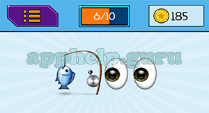 EmojiNation: Emojis Fishing, Eyes Answer