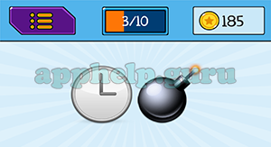 EmojiNation: Emojis Clock, Bomb Answer
