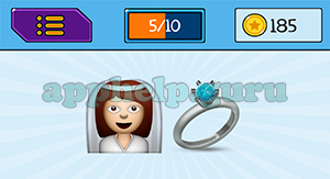 EmojiNation: Emojis Bride, Ring Answer
