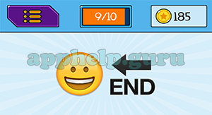 EmojiNation: Emojis Smiley, End Arrow Answer