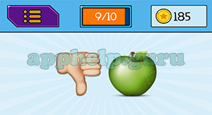 EmojiNation: Emojis Thumbs Down, Apple Answer