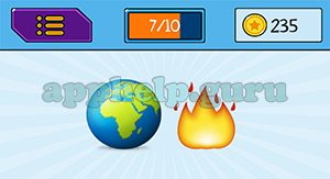 EmojiNation: Emojis World, Fire Answer
