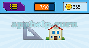 EmojiNation: Emojis Triangle, House Answer
