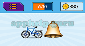 EmojiNation: Emojis Bike, Bell Answer
