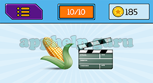 EmojiNation: Emojis Corn, Movie Board Answer