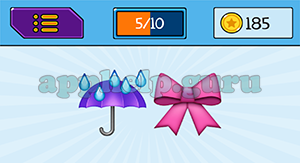 EmojiNation: Emojis Unbrella, Bow Answer