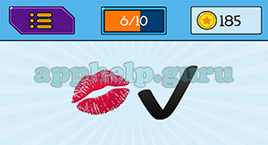 EmojiNation: Emojis Kiss, Tick Answer