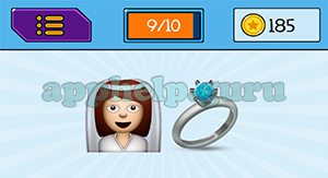 EmojiNation: Emojis Bride, Ring Answer