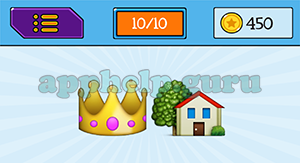 EmojiNation: Emojis Crown, House Answer