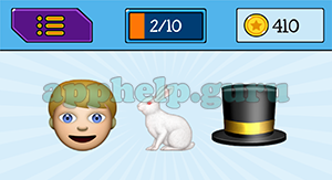 EmojiNation: Emojis Boy, Rabbit, Hat Answer