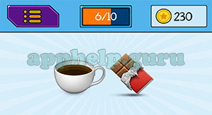 EmojiNation: Emojis Coffee, Chocolate Answer