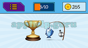 EmojiNation: Emojis Trophy, Fishing Answer