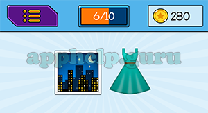 EmojiNation: Emojis Night City, Dress Answer
