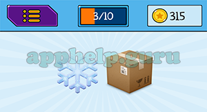 EmojiNation: Emojis Snowflake, Box Answer