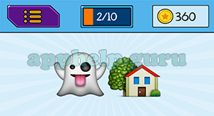 EmojiNation: Emojis Ghost, House Answer