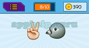 EmojiNation: Emojis Peace, Bird Answer