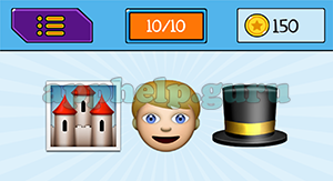 EmojiNation: Emojis Castle, Boy, Hat Answer