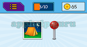 EmojiNation: Emojis Tent, Marker Answer